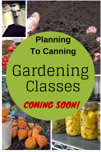 Garden Classes